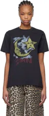 Ganni Moonlight Relaxed T-shirt In 252 Phantom