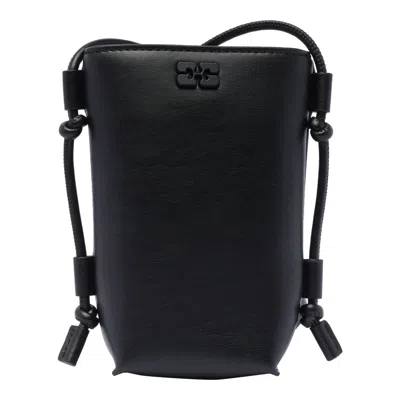 Ganni 'black Bou' Crossbody Bag
