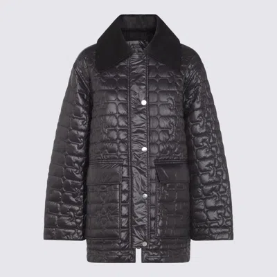 GANNI GANNI BLACK COAT
