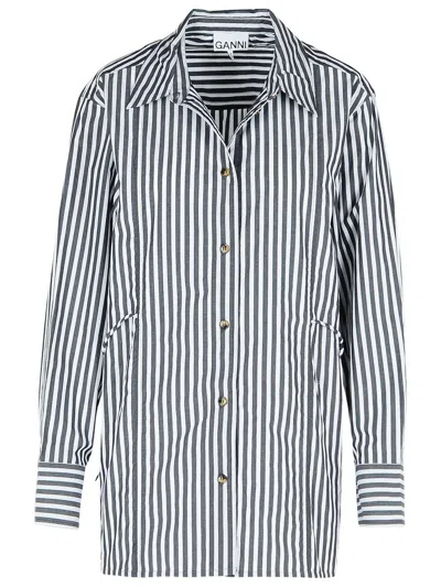 Ganni Black Cotton Jacket