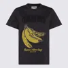 Ganni Relaxed Banana T-shirt In Black