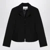 Ganni Crepe Jacket With Back Seam Detailing