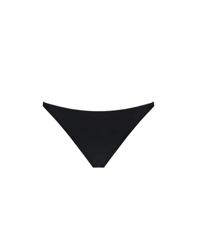Ganni Black Lurex Bikini Bottom
