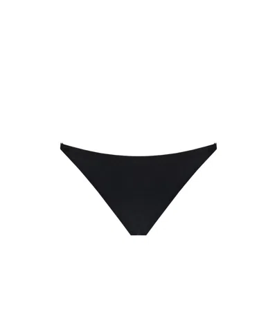 Ganni Black Lurex Bikini Bottom