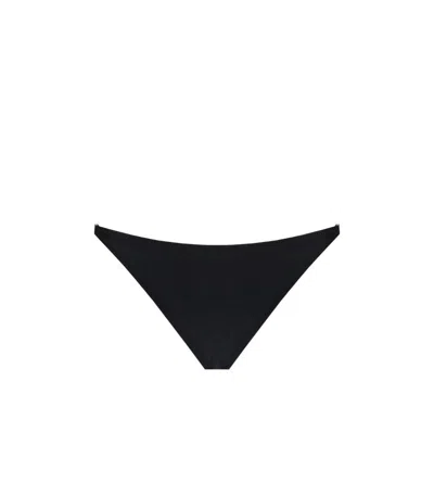 Ganni Black Lurex Bikini Bottom