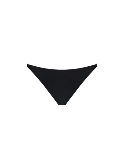GANNI GANNI BLACK LUREX BIKINI BOTTOM