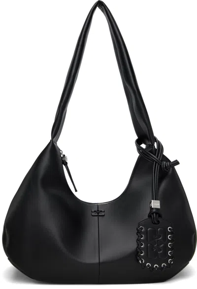 GANNI BLACK MEDIUM BAG