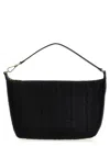 GANNI BLACK MEDIUM BUTTERFLY POUCH SHOULDER BAG