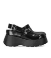 Ganni Black Platform Clog In Black