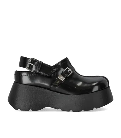 Ganni Black Platform Clog
