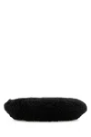 Ganni Black Polyester Beret