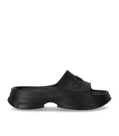 GANNI GANNI BLACK POOL SLIDE SANDAL