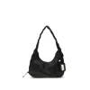 Ganni Women Medium Laces Hobo Bag In Black