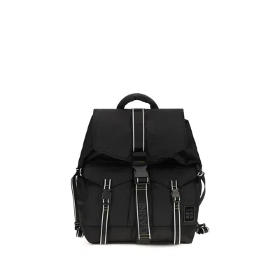 Ganni Black Recycled Polyamide Backpack