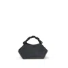 Ganni Black Recycled Polyester Handbag