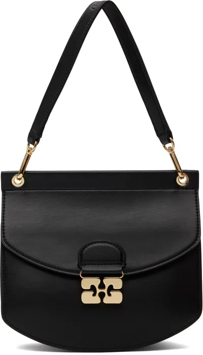 GANNI BLACK SMALL APO-G BAG