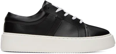 Ganni Platform Sneaker In 099 Black