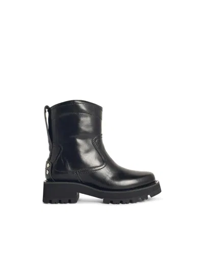 Ganni Black Synthetic Boots