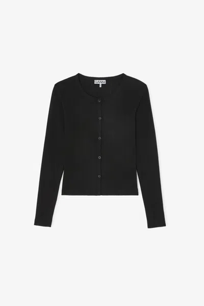 Ganni Black Top