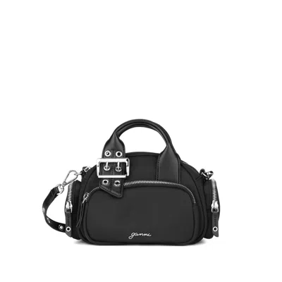 Ganni Black Tote Bags Women