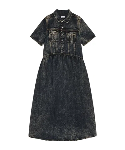 GANNI GANNI WASHED DENIM DRESS