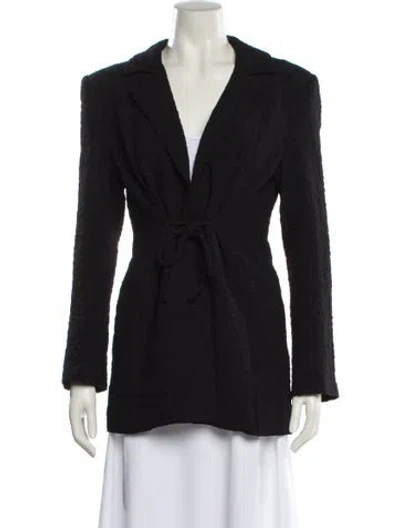 Pre-owned Ganni Blazer In Blue