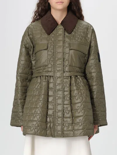 GANNI JACKET GANNI WOMAN COLOR GREEN,H68177012