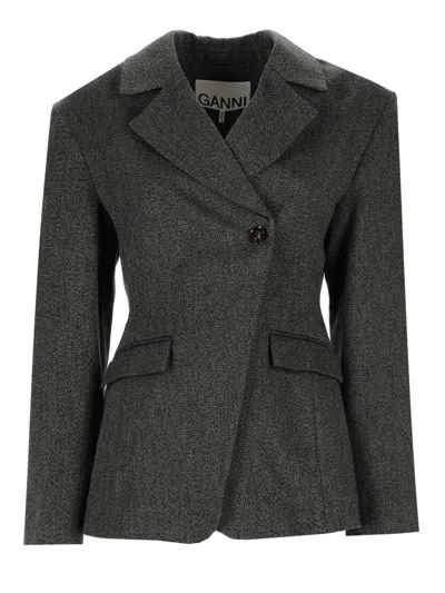 GANNI BLAZER "MOULINE"