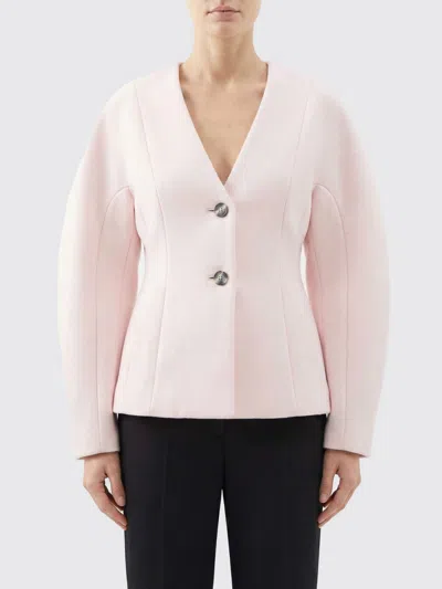 Ganni Blazer Woman  In Pink