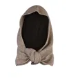 Ganni Blended Hat In Black