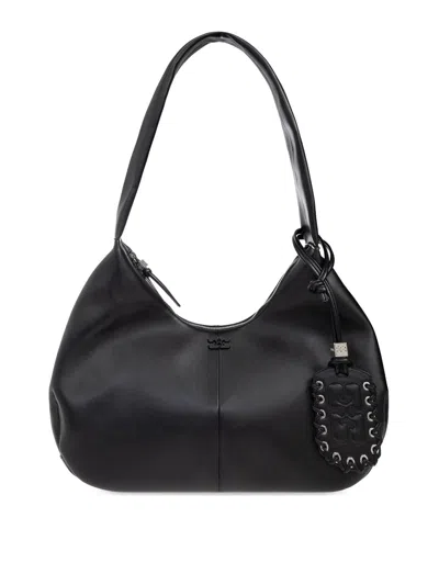 GANNI BOLSA DE HOMBRO - NEGRO