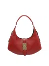 Ganni Women Small Kat Shoulder Bag In Red