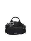 Ganni Small Bucky Polonchon Handbag In Black