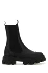 Ganni Leather Ankle Boots Boots And Ankle Boots Black