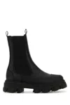 Ganni Leather Ankle Boots Boots And Ankle Boots Black