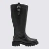 Ganni Boots Blacks And Greys