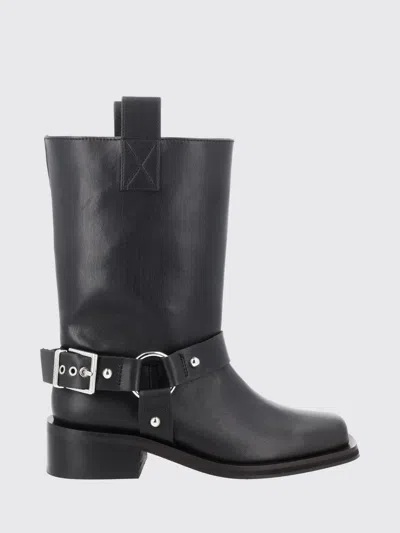 Ganni Boots Woman Color Black