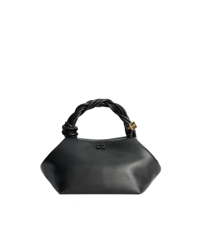 GANNI BORSA A MANO BOU BAG SMALL BLACK