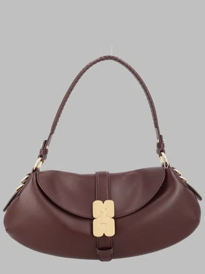 Ganni Borsa "b Kat Butter" In Brown
