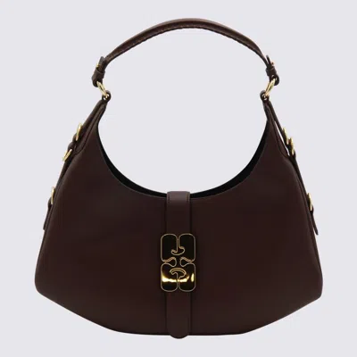 Ganni Borse... Chicory Coffee In Brown