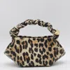 Ganni Bou Bag Mini Print Handbags Animalier