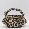 Ganni Bou Bag Mini Print Handbags Animalier