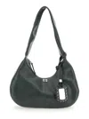 Ganni Medium Hobo Bou Bag In Black