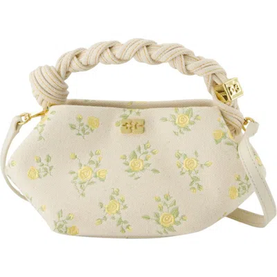 Ganni Bou Bag Mini Canvas Flowers