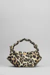 Ganni Bou Bag Mini Hand Bag In Multicolor