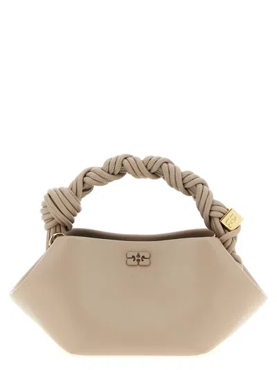 Ganni Bou Bag Mini Handbag In Neutral