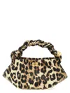 Ganni Mini Bou Leopard-print Tote Bag