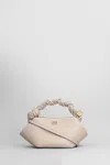 Ganni Bou Bag Mini Shoulder Bag In Gray