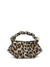 Ganni Bou Bag Mini Woman Leopard Print