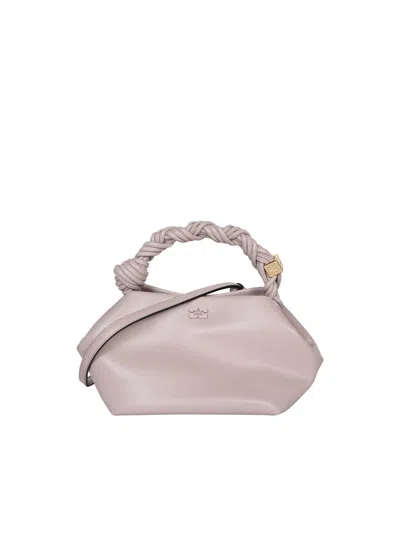 Ganni Bou Bag In Oyster Gray